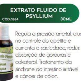 EXTRATO FLUIDO DE PSYLLIUM 30ml - RAC NATURE