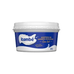 MANTEIGA 200G C/SAL  - ITAMBÉ