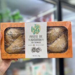 PASTEL DE ABÓBORA COM COGUMELOS 240g - TIA IZA