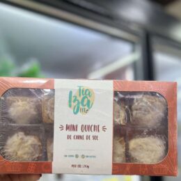 MINI QUICHE DE CARNE DE SOL 240g - TIA IZA