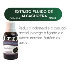 EXTRATO FLUIDO DE ALCACHOFRA 30ml - RAC NATURE