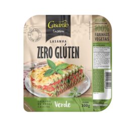 LASANHA ZERO GLÚTEN MASSA VERDE 300G - CASARÃO