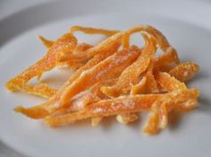 357-TIRAS DE LARANJA CRISTALIZADA