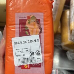 Queijo prato entre rios - (valor kilo)